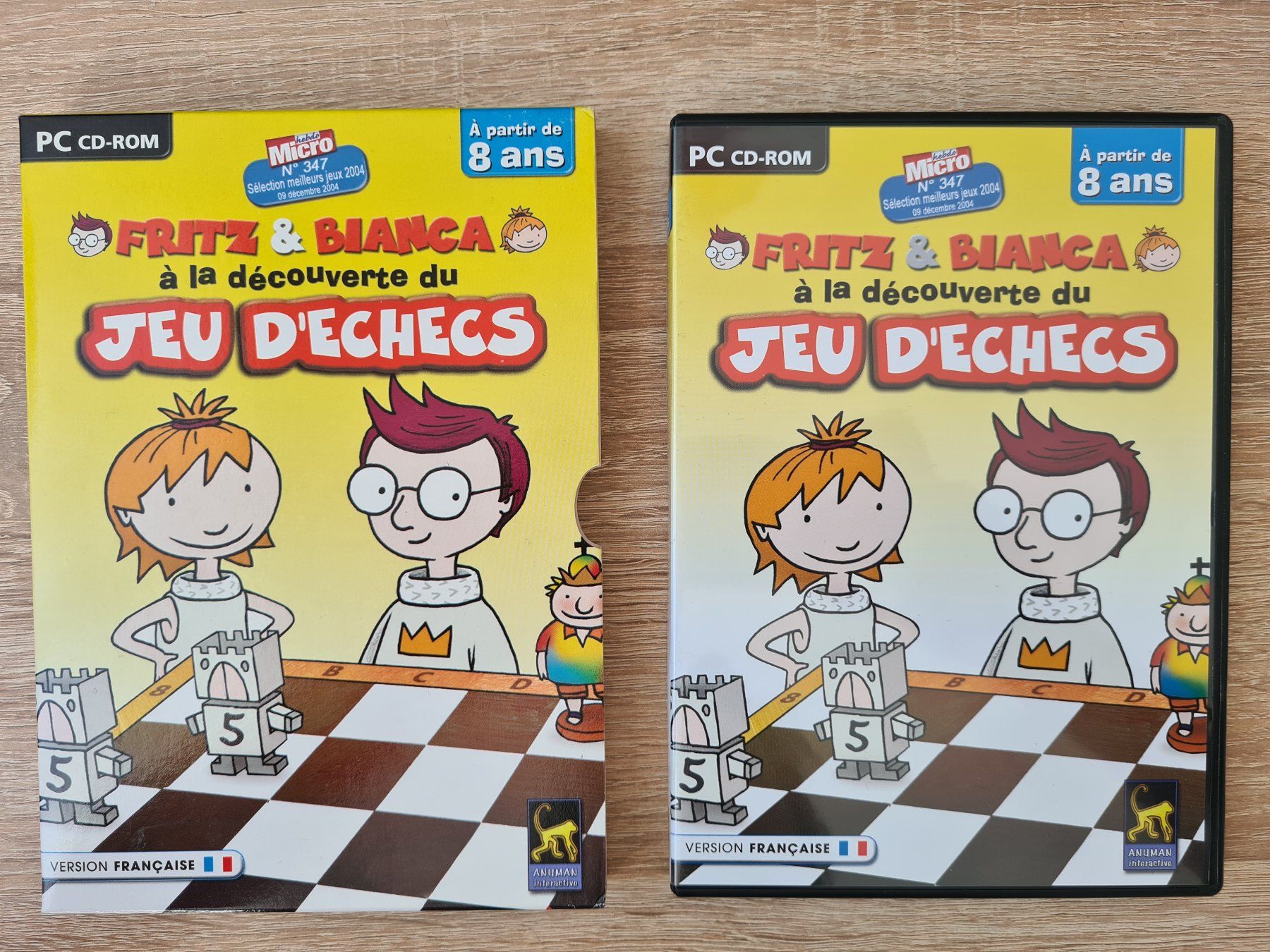 Giochi: Fritz & Bianca - Jeu D'echecs pour enfants - PC – Usato da Carouge GE venduto da Franllo