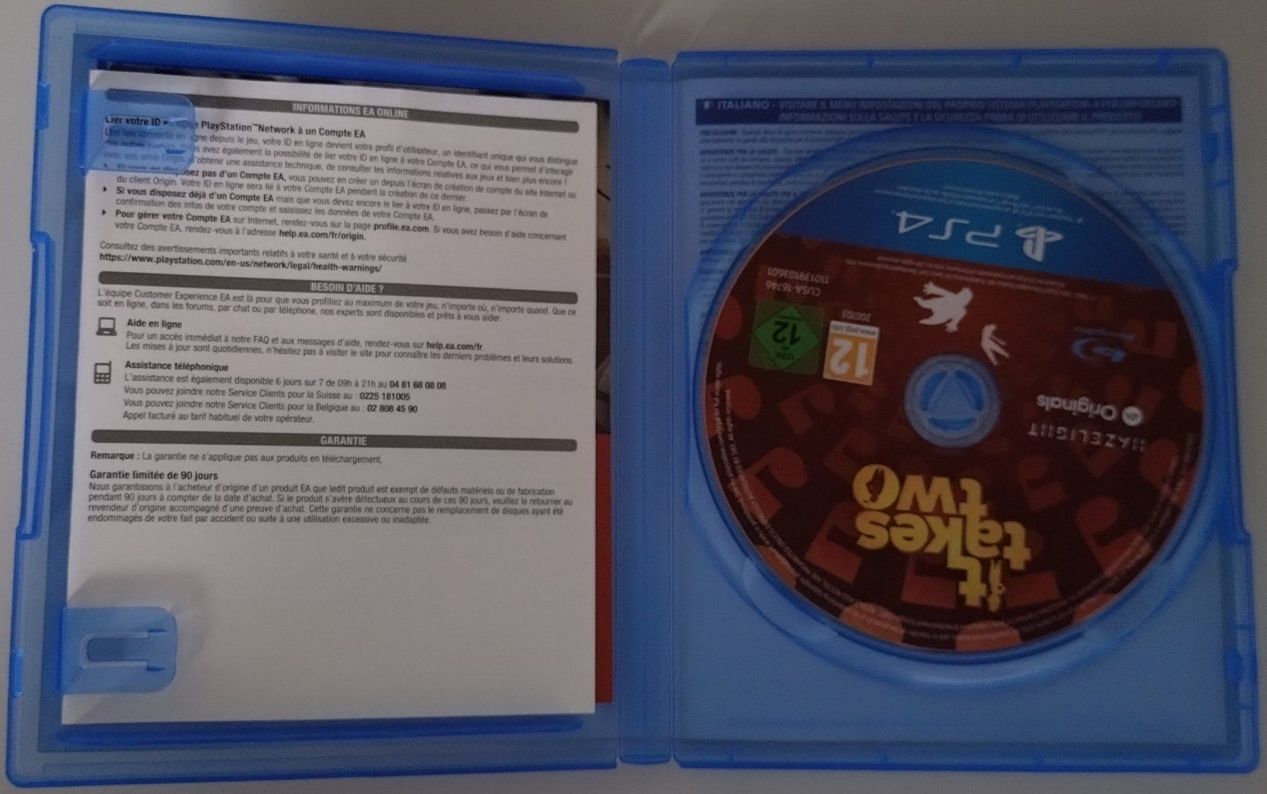Sony Spiele: It takes two PS4 – Gebraucht aus Kreuzlingen von GoodTrade2412 2
