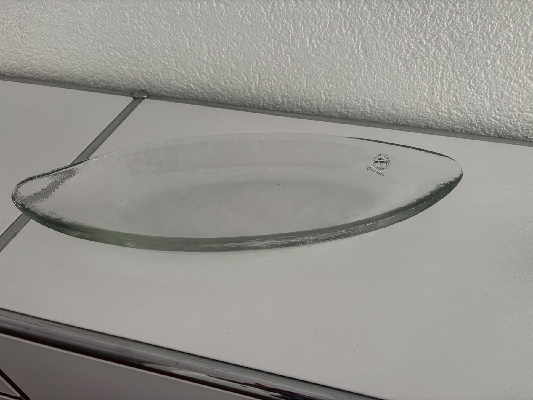 Glasi Hergiswil Gläser: Glasschale Rolf Niederer – Gebraucht aus Büren an der Aare von schlenker66