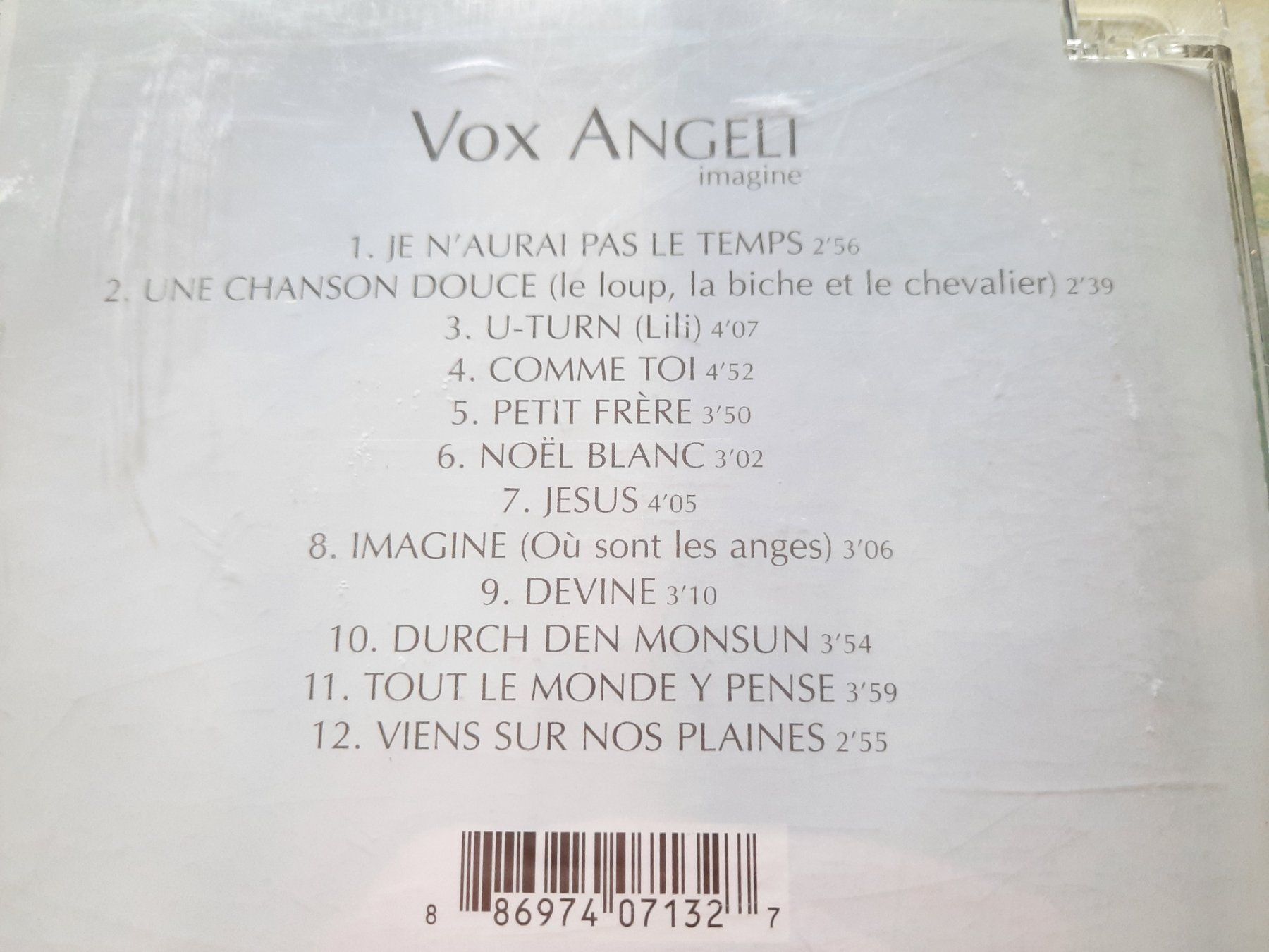 CDs: Cd Vox Angeli - Imagine  – Gebraucht aus Pully von bro_n52j 2