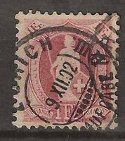 CH071d - Helvetia debout 71d obl. Zurich 9.12.1902