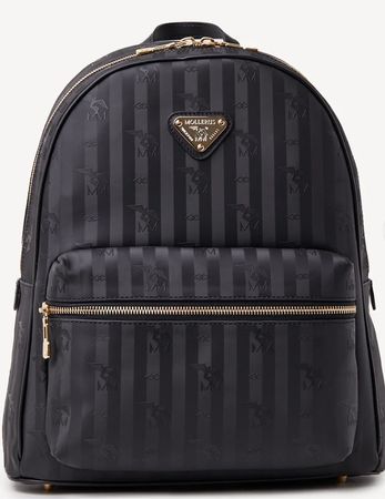 Rucksack MAISON MOLLERUS classic schwarz/gold