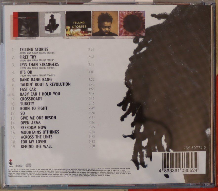 CD: Tracy Chapman - Greatest Hits – Usato da Luzern venduto da CONTENTI 2