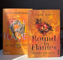 Zwei Fantasy Romane "Fear the Flame" und "Bound by Flames"