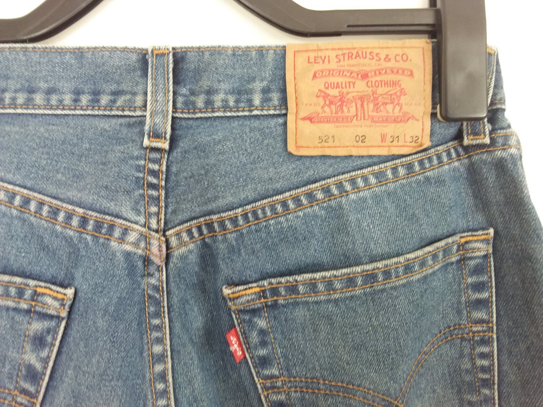 Levi's Jeans: LEVIS JEANS 521 02  W31 L32 – Usato da Uitikon Waldegg venduto da Risibisi7 2