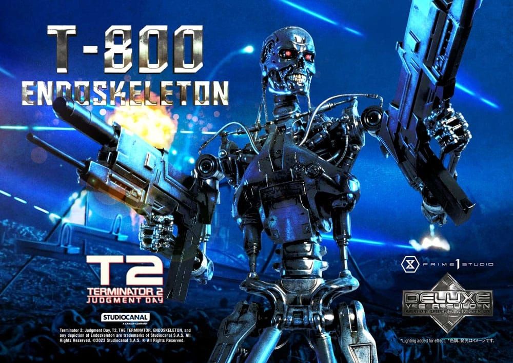 Statuette: T800 Endoskeleton DXS Version - Terminator 2 - 1/3 Scale OVP – Nuovo e nell'imballaggio originale da Dürnten venduto da Nexomynon