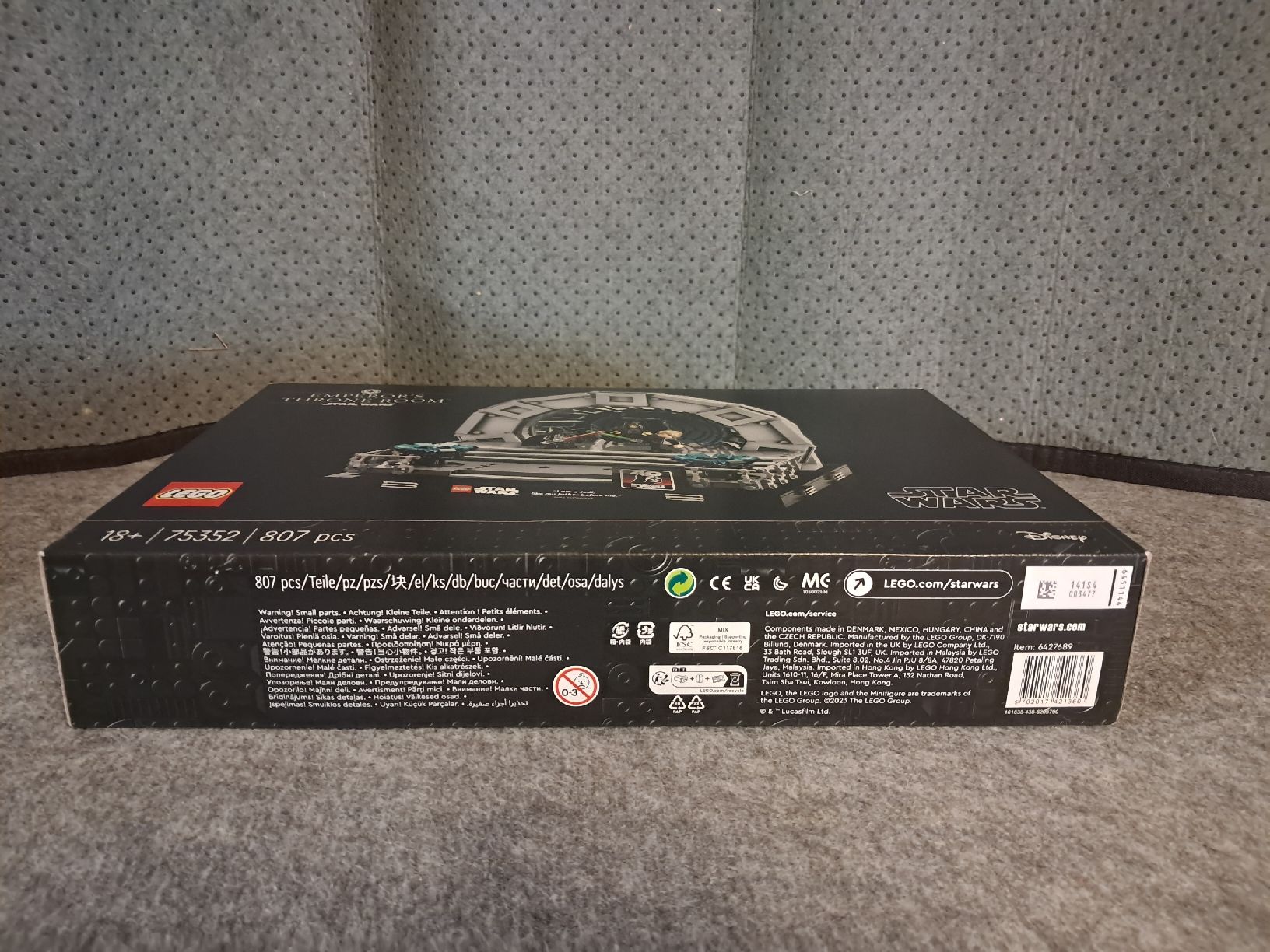 Lego Spielzeuge: Lego 75352 Star Wars Diorama Thronsaal des Imperators – Neu und originalverpackt aus Hornussen von BBGratz 3