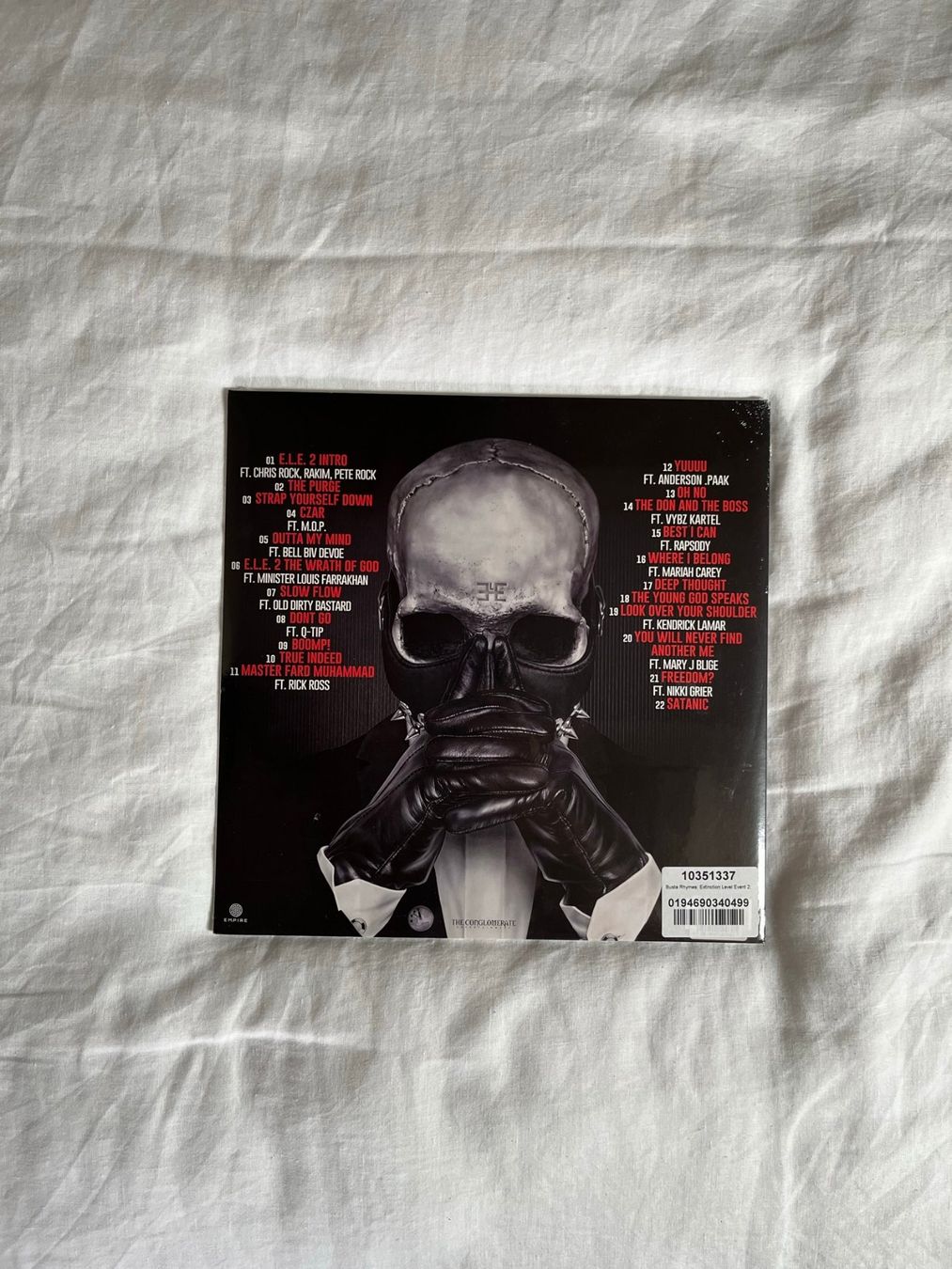 Schallplatten: Busta Rhymes - Extinction Level Vinyl LP, SEALED 2021 US – Neu und originalverpackt aus Effretikon von ChrisLamberger 2