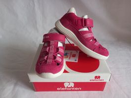 Elefanten Sandale Cross Caterina gr.24 Dunkel Rosa Neu