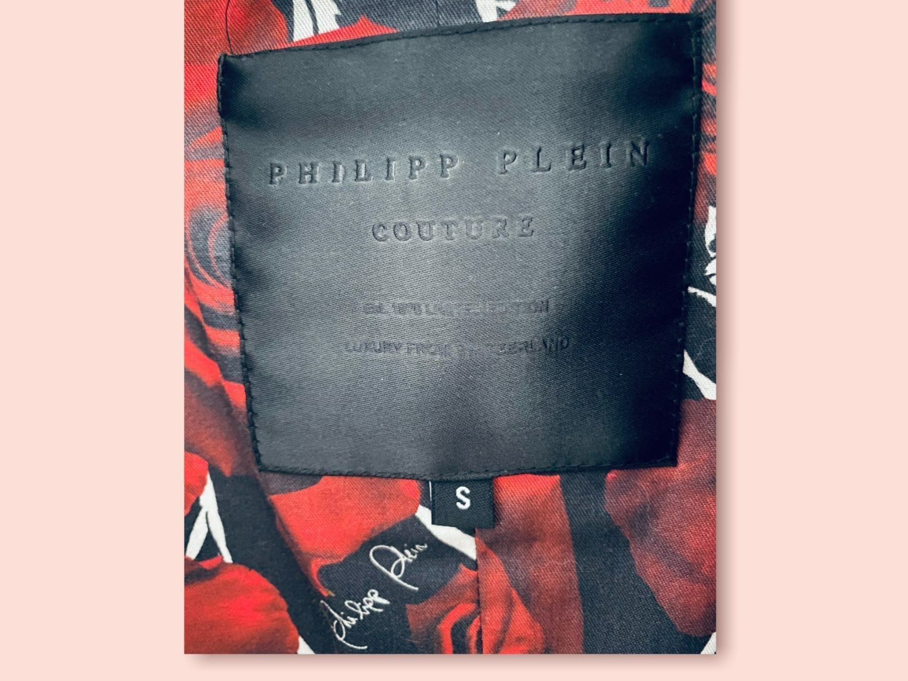 Philipp Plein Vestes: Philipp Plein Leather Jacket - S – D'occasion à Ponte Tresa par La_Vie_En_Rose 6