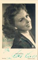 Lisa Lesco 1915-2003 Autogramm signiert Vintage Foto 9x14cm