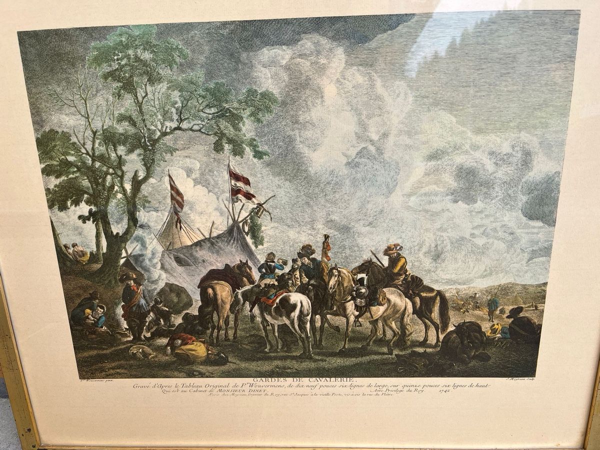 Foto & Immagini: "Garde de Cavalerie" im Rahmen – Usato da Wiggen venduto da Antoniotto 1