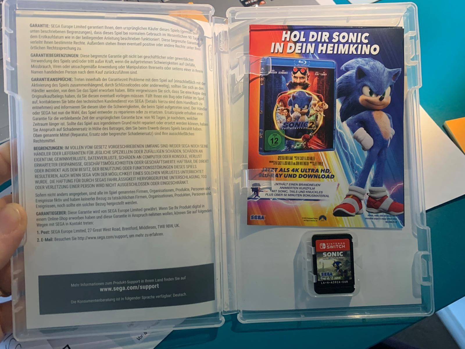 Sega Giochi: Sonic Frontiers per Nintendo Switch – Usato da Thalwil venduto da mar_n6gw 1