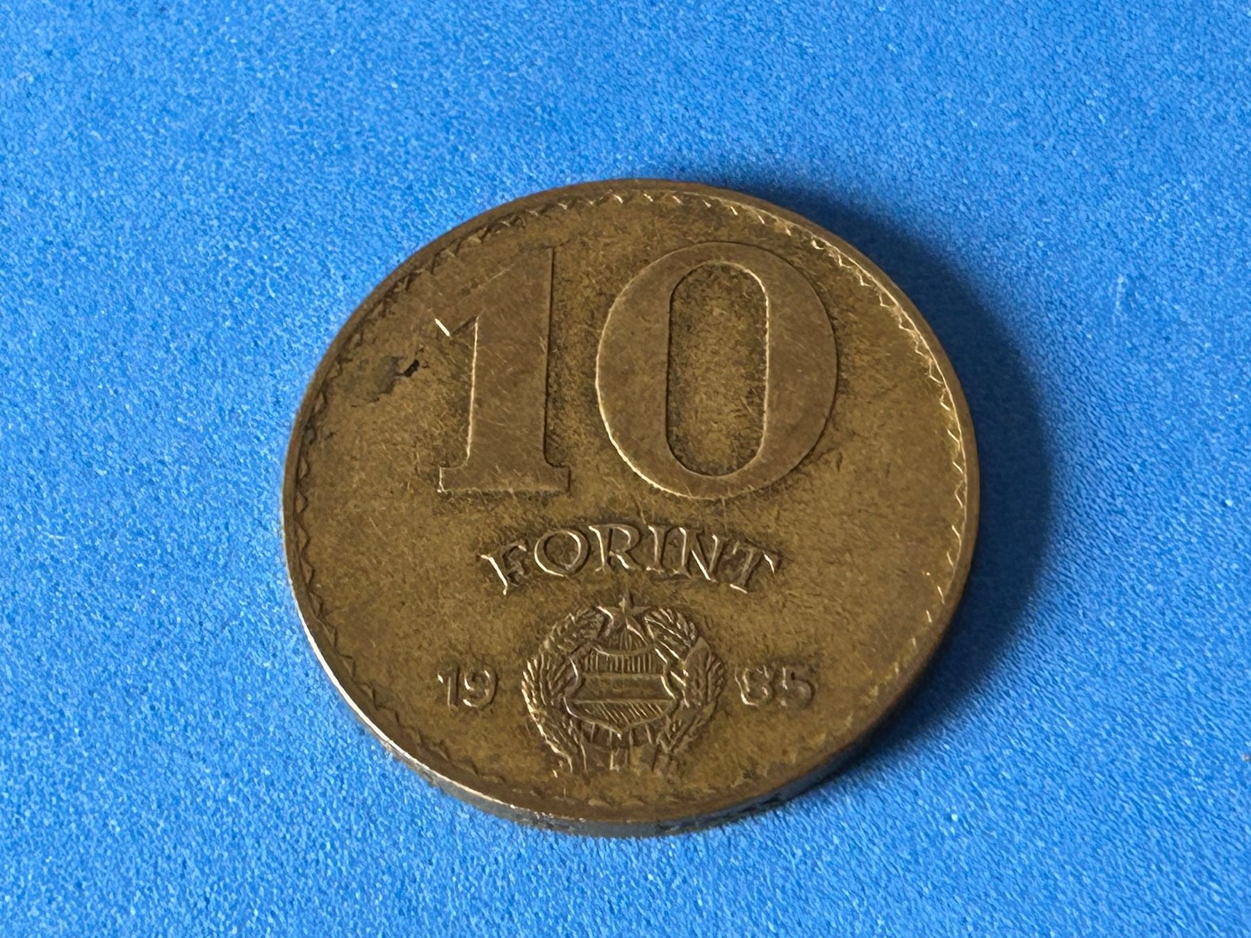 Tutti le monete: Hungary - 10 Forint 1985 – Usato da Corcelles NE venduto da AJKader 2