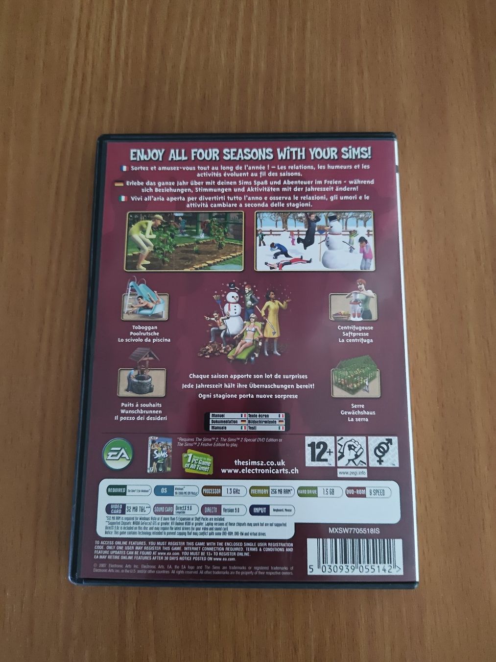 Spiele: Die Sims 2 Super Deluxe + Die Sims 2 Seasons Expansion Pack – Gebraucht aus Hochdorf von all_u_want 3