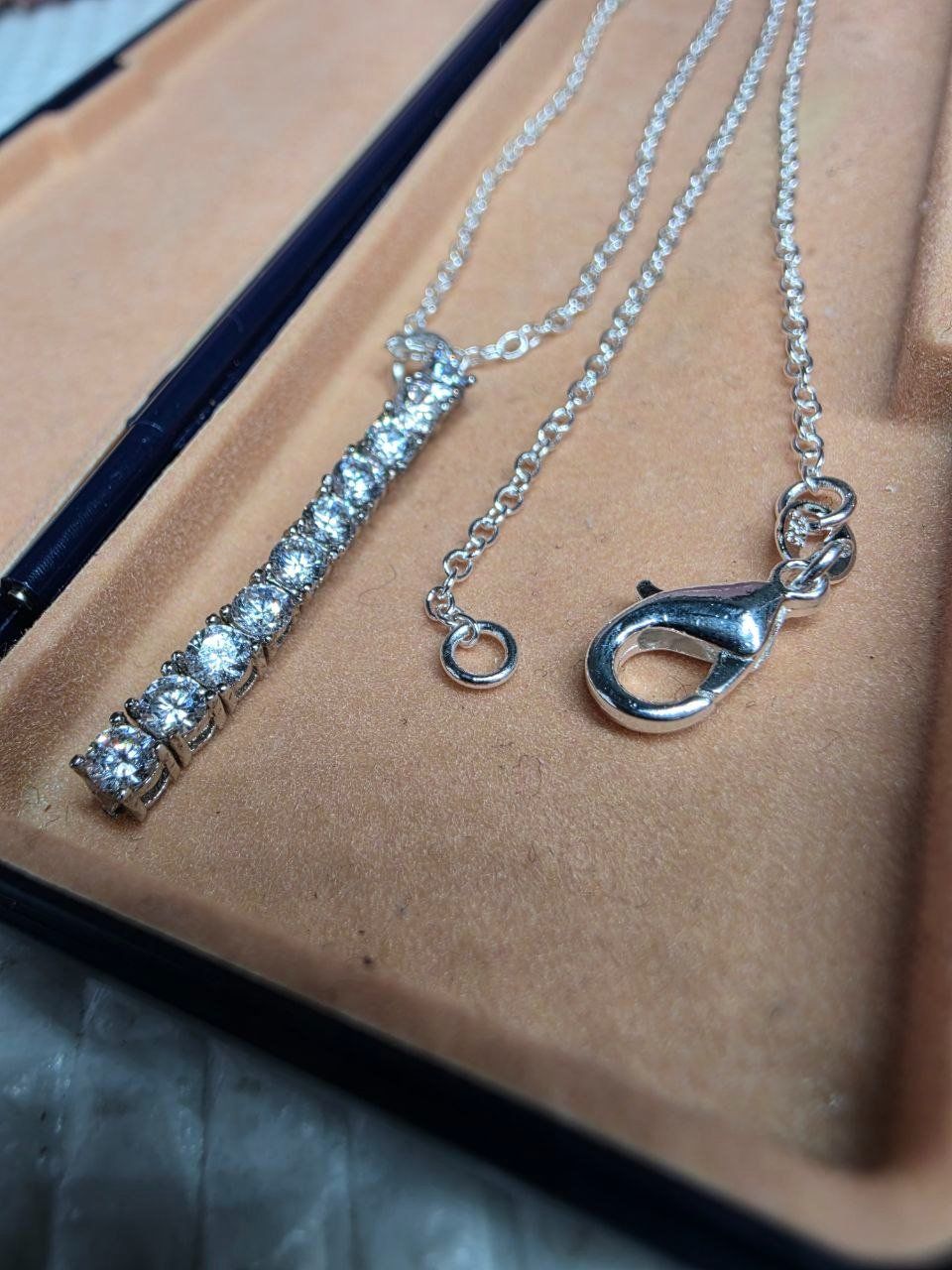 Ketten: Collier argent avec zircons – Neu und originalverpackt aus Reconvilier von Tsma67 8