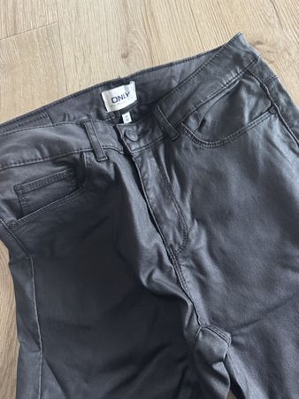 ONLY M Lederoptik-Hose