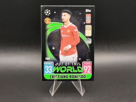 Cristiano Ronaldo - Topps Outta This World - Manchester Utd