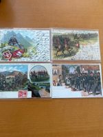 Militär Schweiz, Postkarten, Antik, 15 Karten