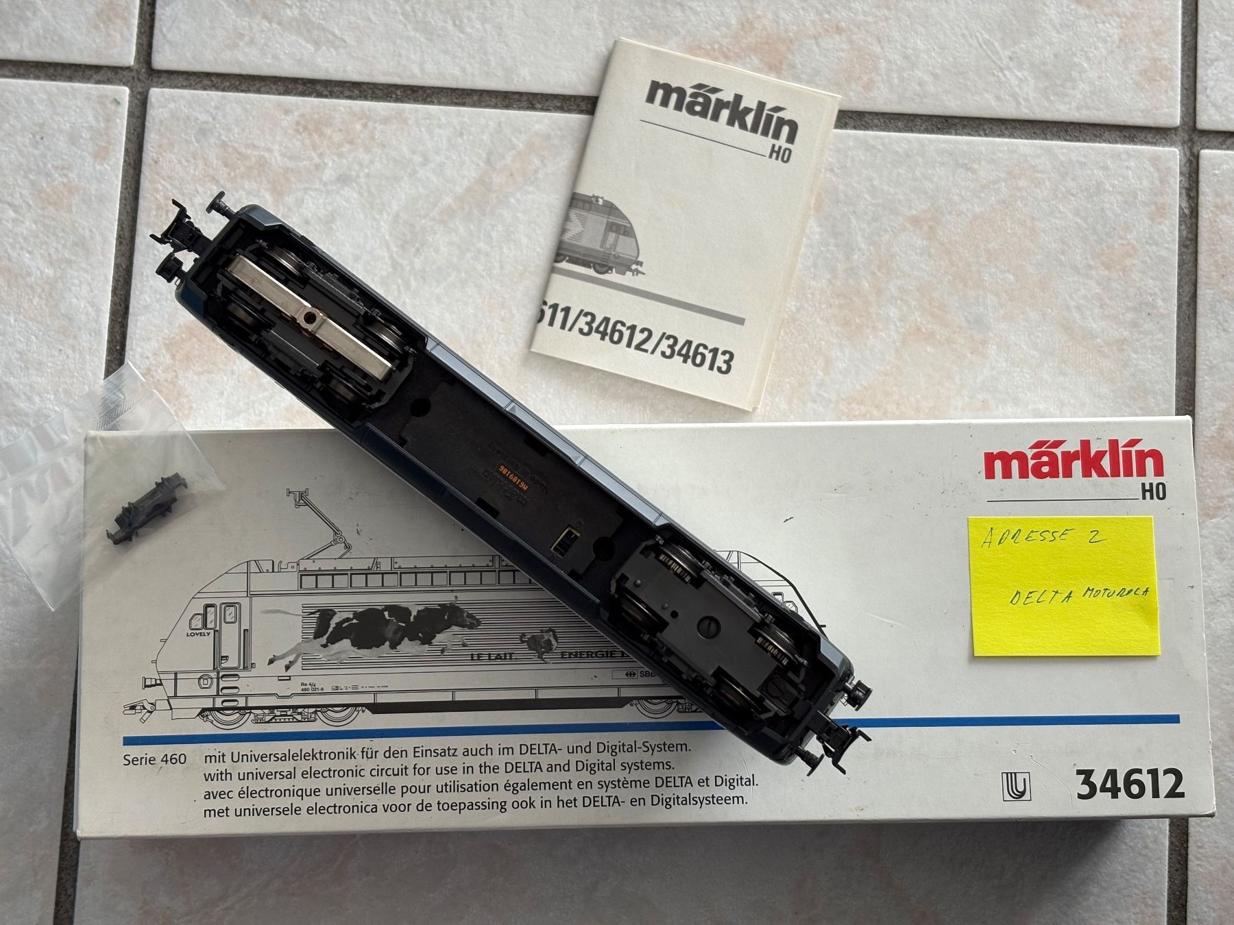 Märklin Modellini di ferrovie: Marklin 34612 Elok 460 Milch SBB Delta – Nuovo (secondo la descrizione) da Hauterive NE venduto da eriamch 3