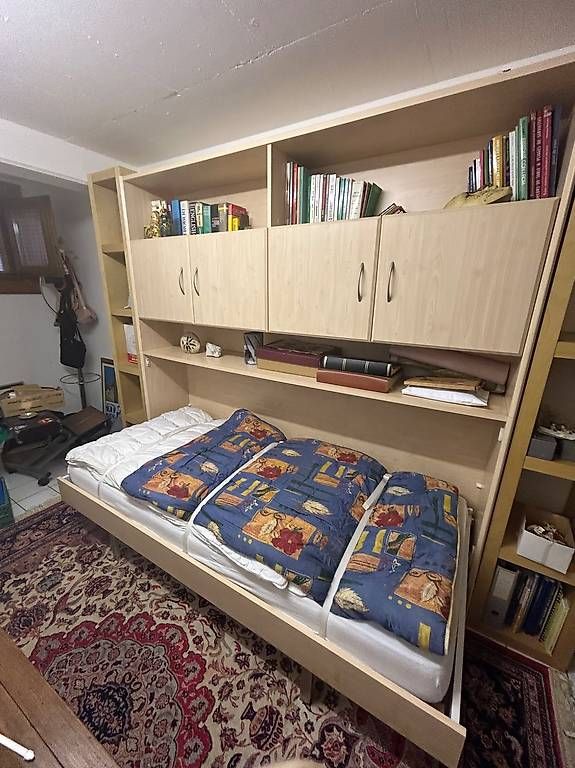 Scaffali: REGALO  Letto a scomparsa con mobile e libreria – Usato da Pregassona venduto da agn_jjz9 1