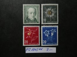 Pro Juventute 1943 postfrisch