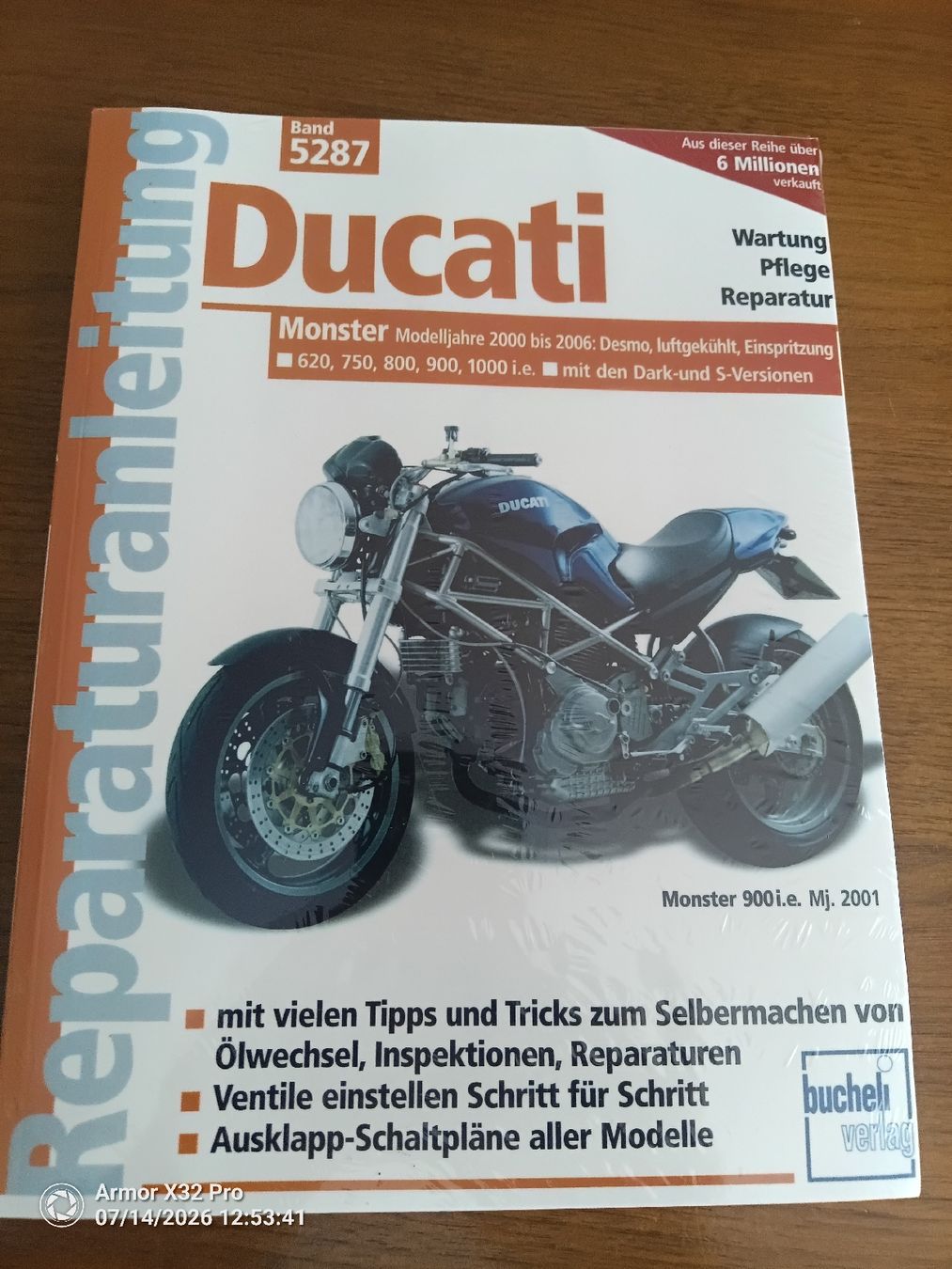 Libri: Ducati Wartung Pflege Reparatur  – Nuovo e nell'imballaggio originale da Neuhausen venduto da Diavolo2