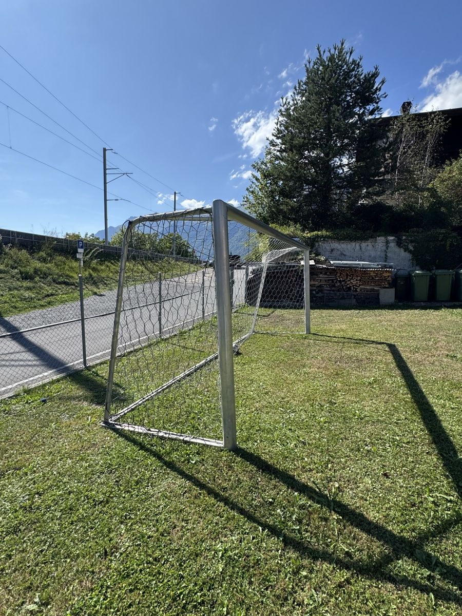 Porte da calcio e da hockey: Fussballtor Alu 5 x 2m – Usato da Brienz BE venduto da jeyjeyyyyy 5