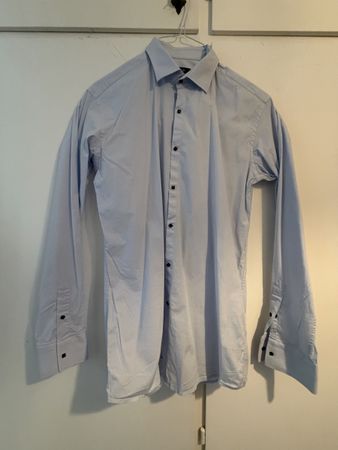 Camicia Karl Lagerfeld azzurra taglia 40/96 usata