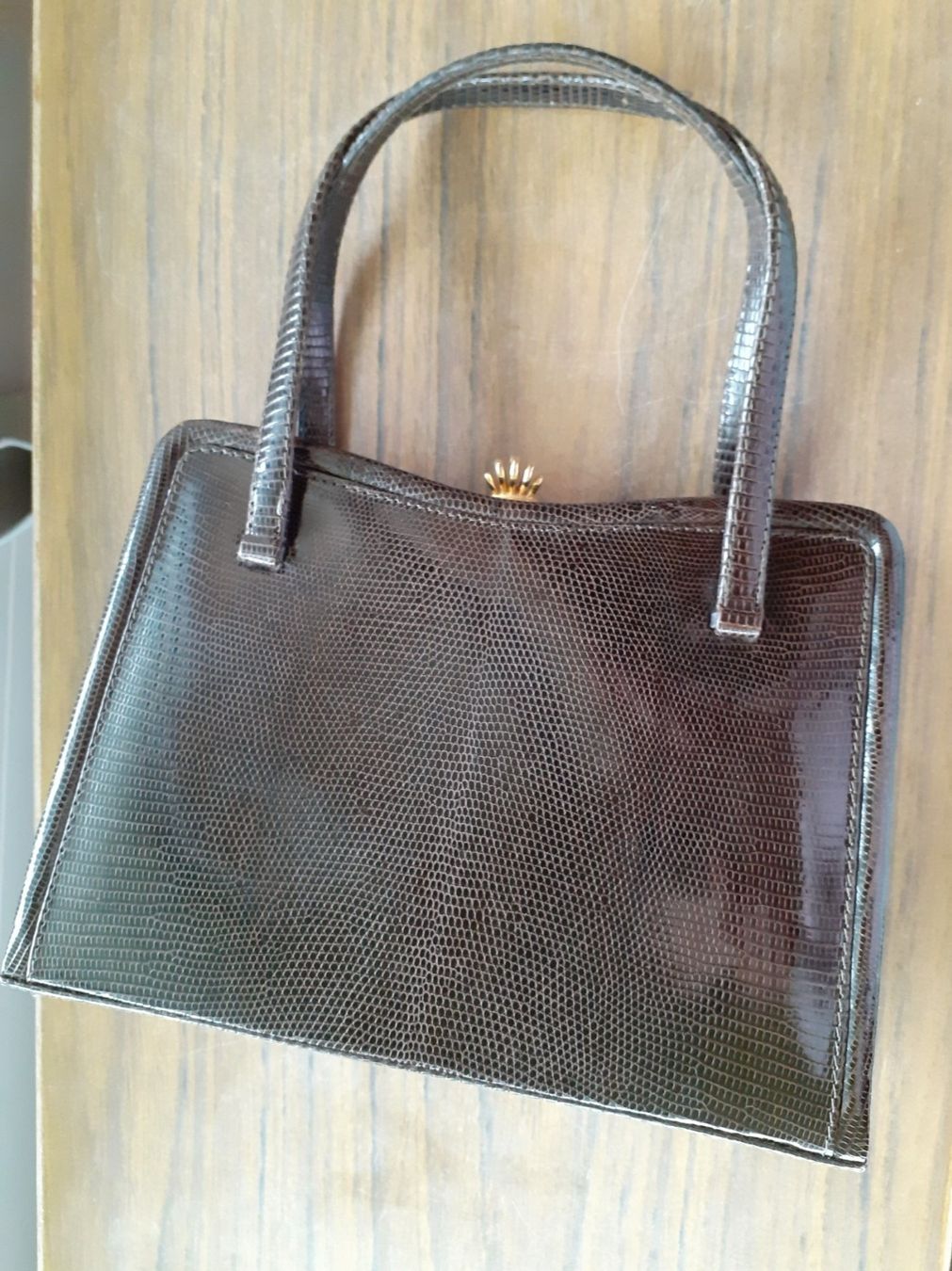 Borse da donna: Ledertasche Echse 1950er – Usato da Mörschwil venduto da wunderkiste44 5