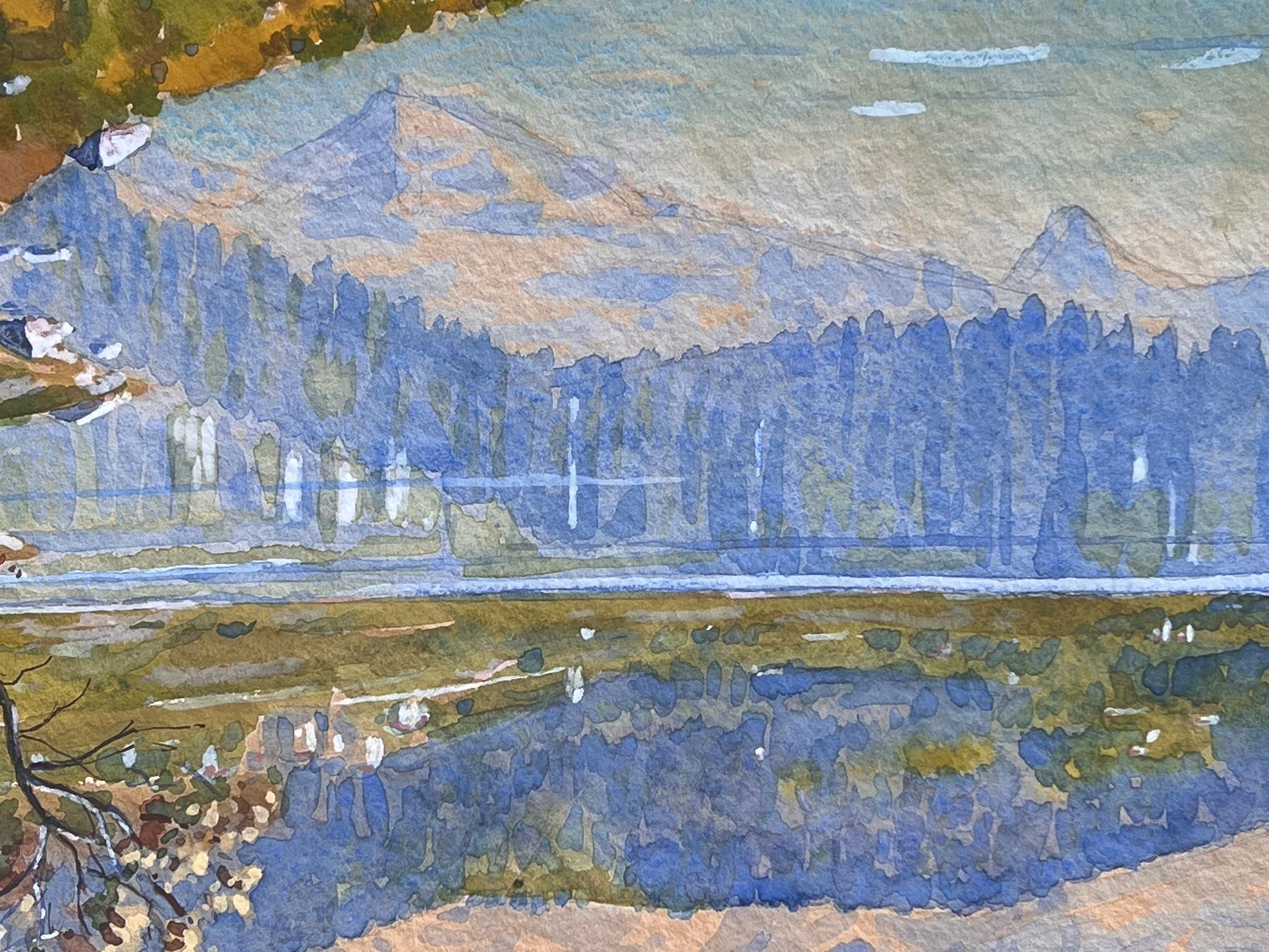 Gemälde: Anton Christoffel St Moritzersee Aquarell – Gebraucht aus Adliswil von buch_und_kunst 4