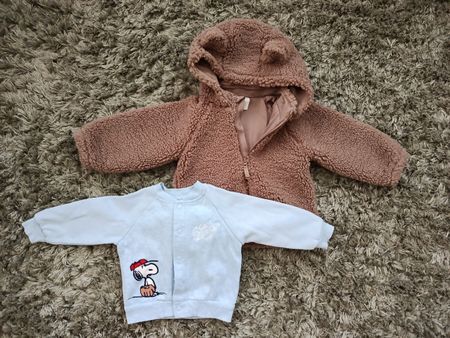 Baby Jacke und Sweatshirt 