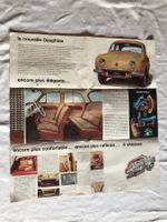 Affiche "La nouvelle Dauphine" des années 60