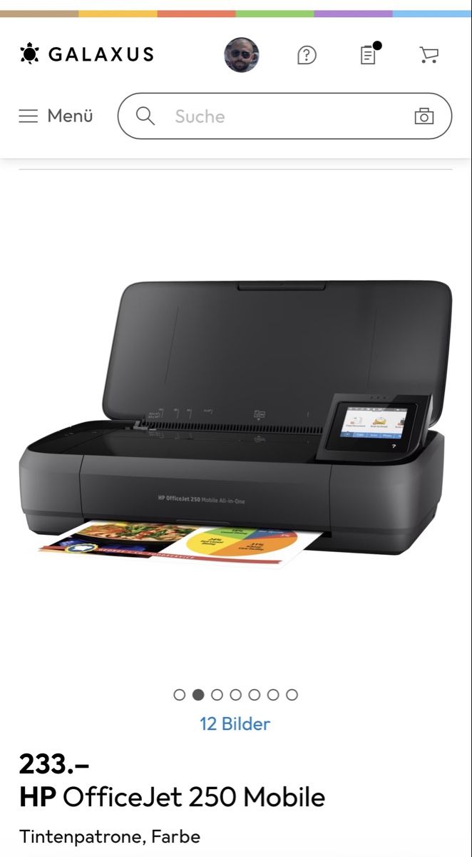 Hewlett Packard Stampanti: Drucker HP OfficeJet 250 Mobile NEU – Nuovo (secondo la descrizione) da Heimberg venduto da cmfr84