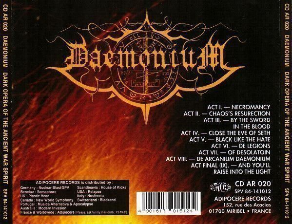 CDs: Daemonium - Dark... – D'occasion à St-Cergue par VeganWarrior 1