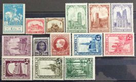 BELGIQUE - BELGIË: Des timbres neufs* des années 1926 à 1941