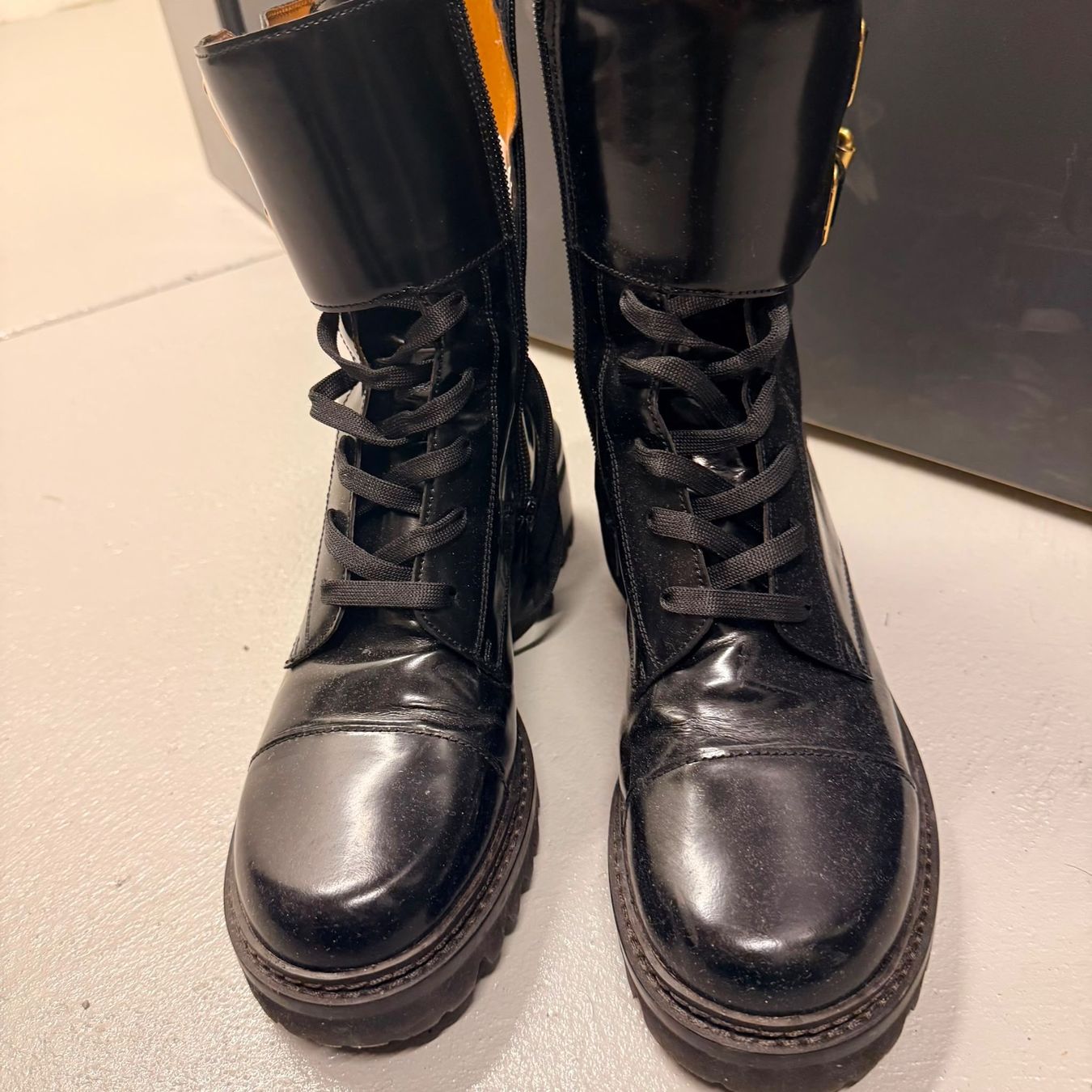 Chloé Scarpe da donna: SEE BY CHLOÉ Schnürboot "Mallory" schwarz – Usato da Cham venduto da John_Galt 6