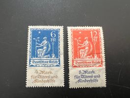 Deutsches Reich 1922  MiNr. 233-234 * (5014)
