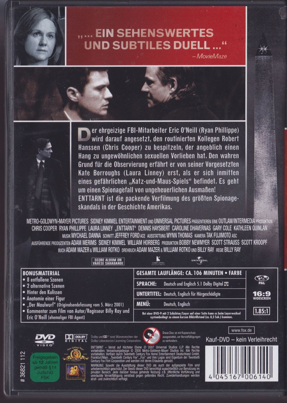 Alle DVDs: Enttarnt – Gebraucht aus Zürich von 2014_turicum 1