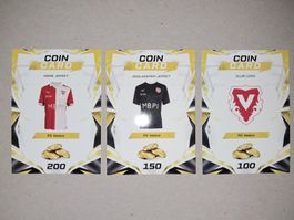 SportZoo Brack Super League, Coin Cards, FC Vaduz