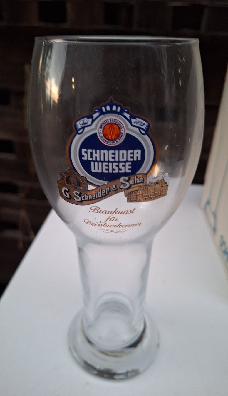 Bicchieri: 5 Original Schneider Weisse Biergläser – Nuovo (secondo la descrizione) da Weinfelden venduto da JoeBaer 1