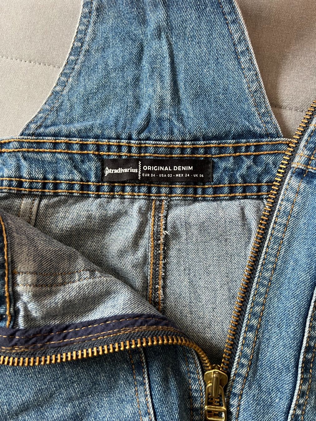 Stradivarius Tute: Denim playsuit EUR34 – Usato da Zürich venduto da mei_wvq7 4