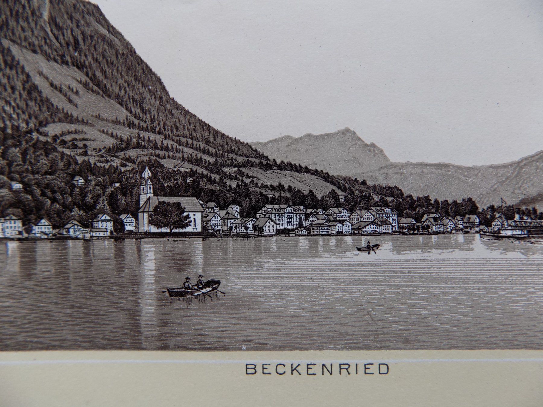 Incisioni: Beckenried Vierwaldstättersee – Usato da Risch venduto da Rischli15 2