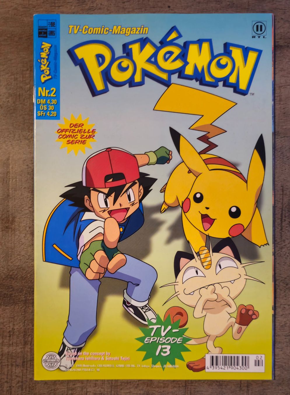 Pokémon Carte collezionabili: 6x Pokemon Comics Hefte Magazine Pikachu – Usato da Alpnach Dorf venduto da FrankyFranks 5