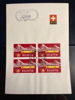 Schweiz 1954 Bögli 4er-Alpenpost 20 OLMA Automobil-Postbüro