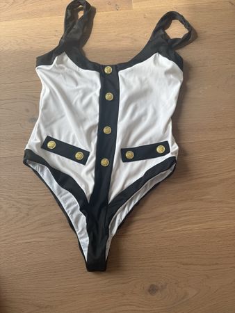 Badeanzug Caroline Constas Grösse M schwarz weiss