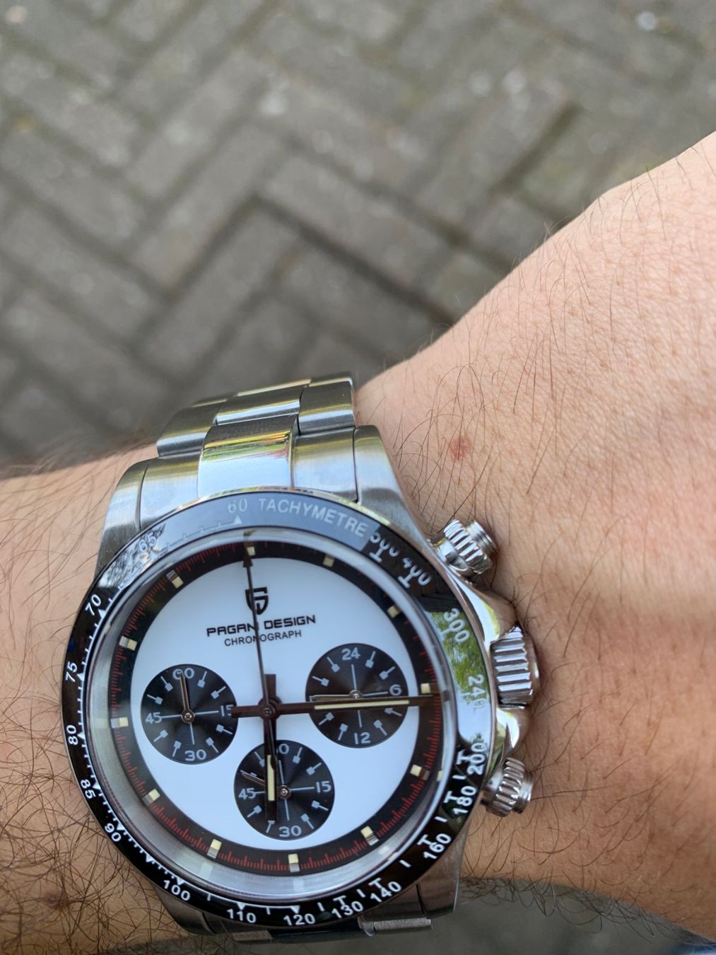 Pagani Design Orologi: Pagani Design Yachtmaster Herrenuhr – Nuovo e nell'imballaggio originale da Suhr venduto da sjay.Cv 3