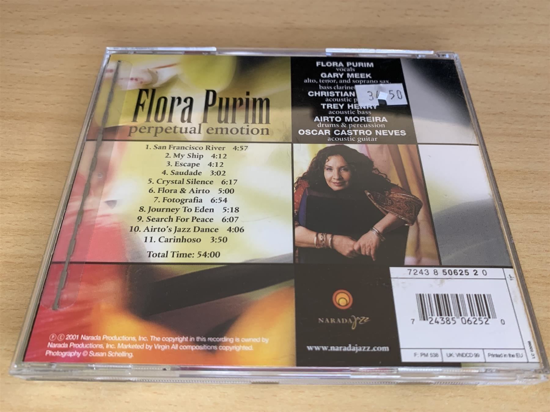 CD: Flora Purim – Perpetual Emotion – Usato da Rikon im Tösstal venduto da Alpenmutz 1