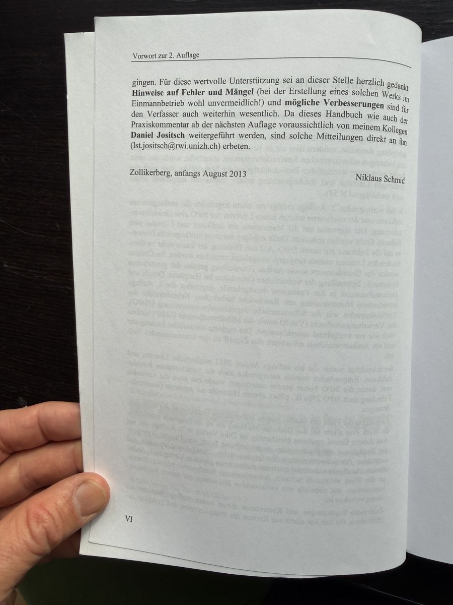 Bücher: Handbuch Schweizerisches Strafprozessrecht, 2. Auflage – Gebraucht aus Zürich von Sebi999 1