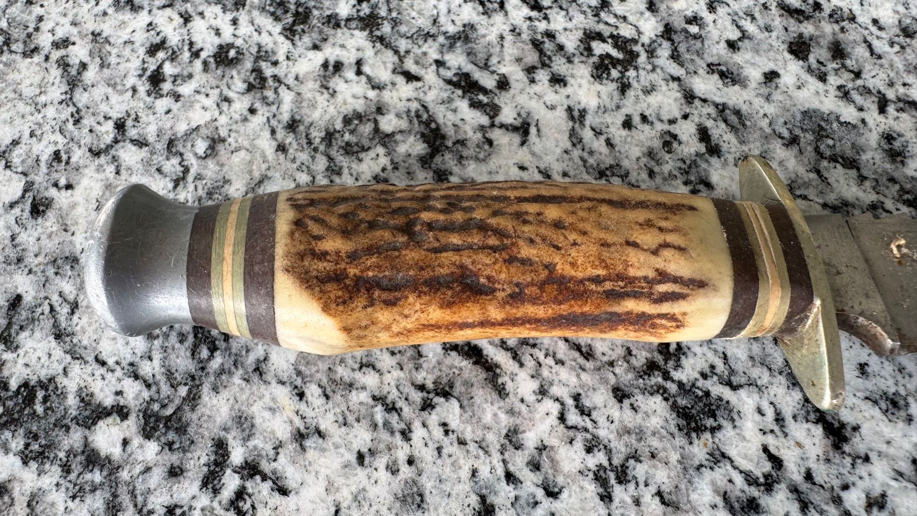 Accessori: Älteres Jagd-/Outdoor-Messer – Usato da Bremgarten AG venduto da Schussi 3